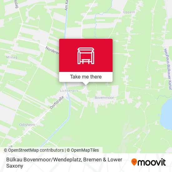 Bülkau Bovenmoor/Wendeplatz map
