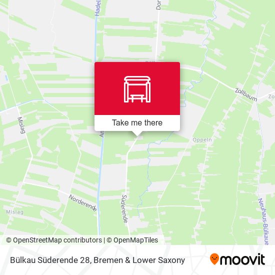 Bülkau Süderende 28 map