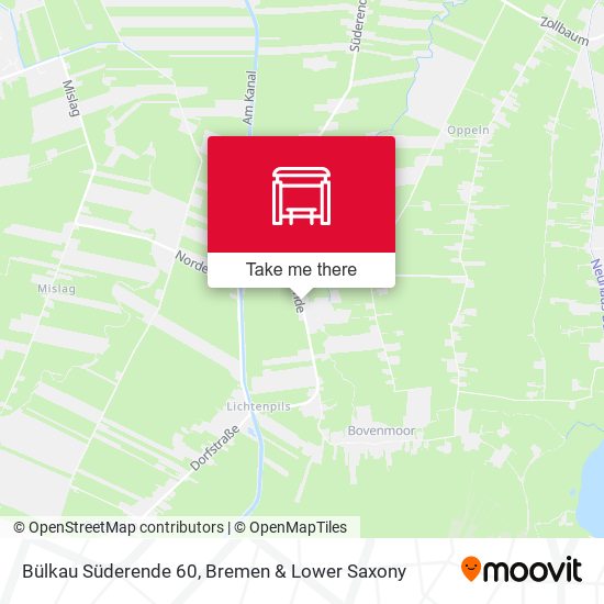 Bülkau Süderende 60 map