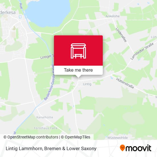 Lintig Lammhorn map