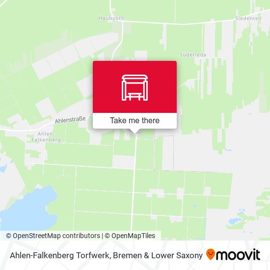Ahlen-Falkenberg Torfwerk map