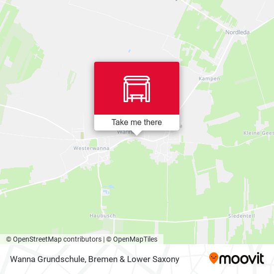 Wanna Grundschule map