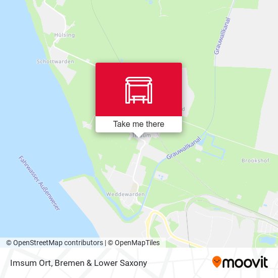 Imsum Ort map