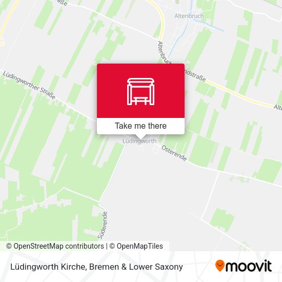 Lüdingworth Kirche map