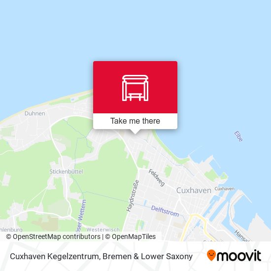 Cuxhaven Kegelzentrum map