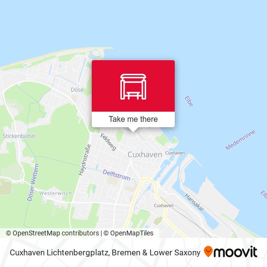 Cuxhaven Lichtenbergplatz map