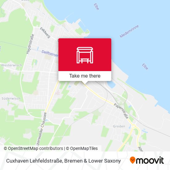 Cuxhaven Lehfeldstraße map