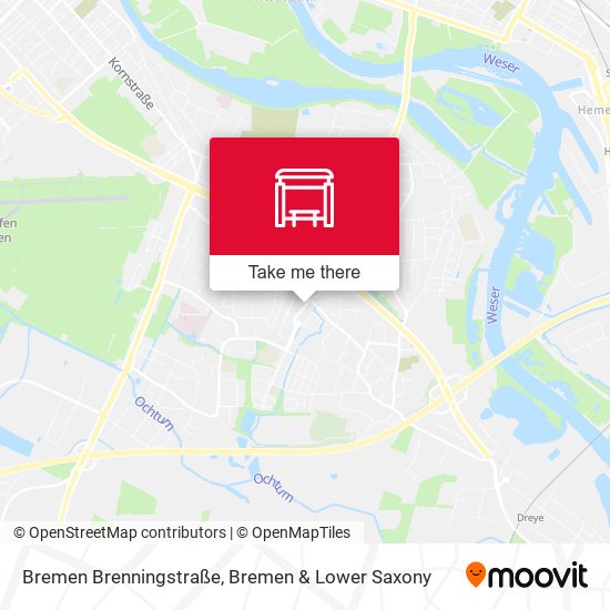 Bremen Brenningstraße map