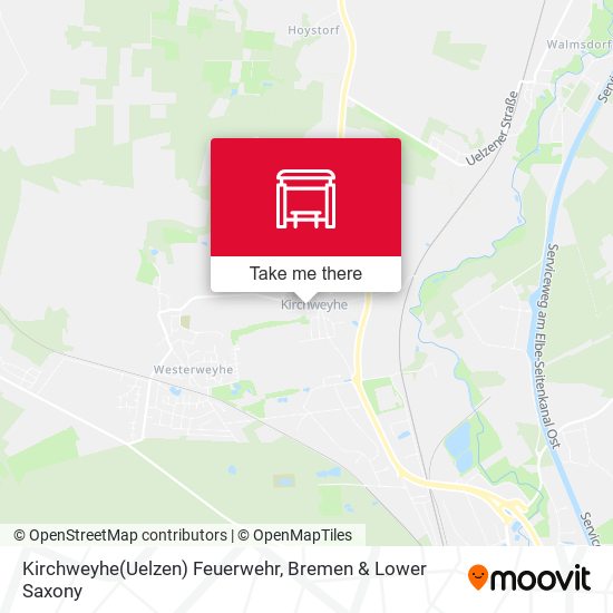 Kirchweyhe(Uelzen) Feuerwehr map