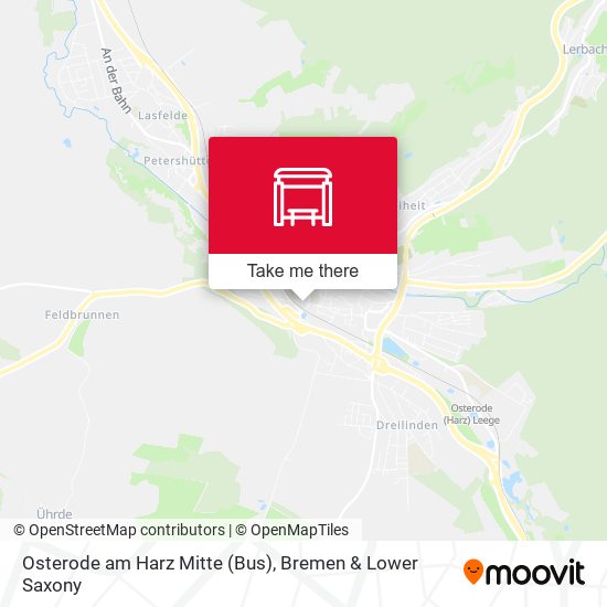 Osterode am Harz Mitte (Bus) map