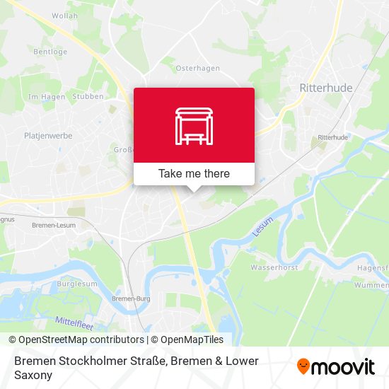 Bremen Stockholmer Straße map