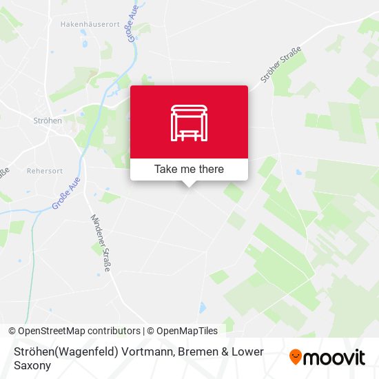 Ströhen(Wagenfeld) Vortmann map