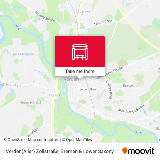 Verden(Aller) Zollstraße map