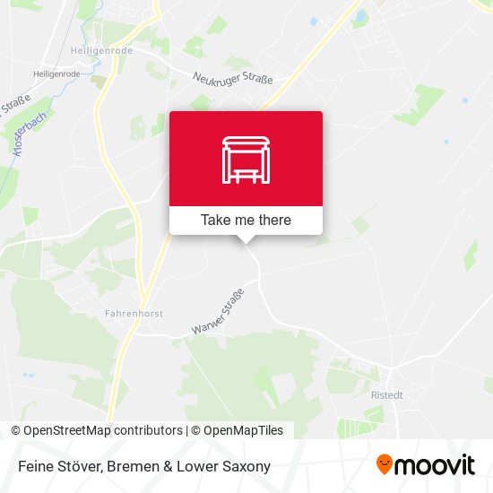 Feine Stöver map