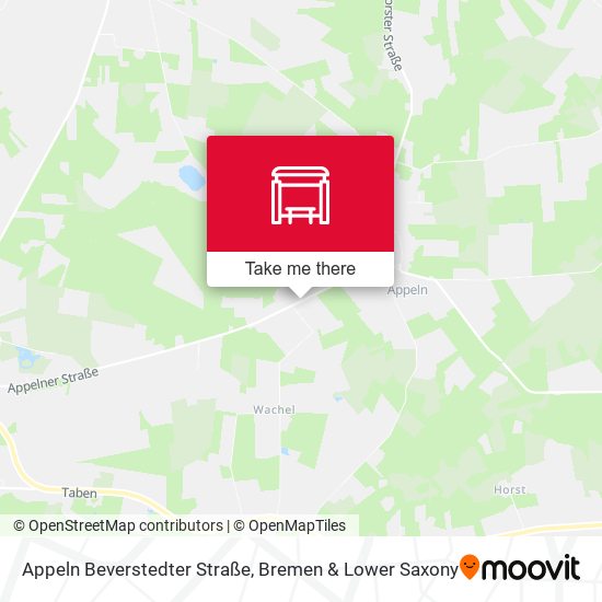 Appeln Beverstedter Straße map