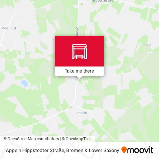 Appeln Hippstedter Straße map