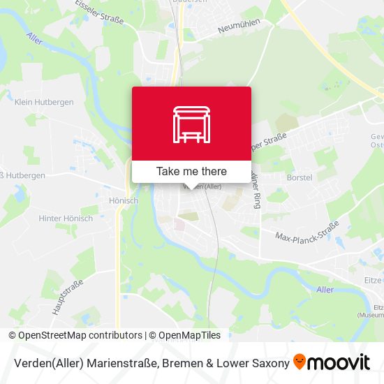 Verden(Aller) Marienstraße map