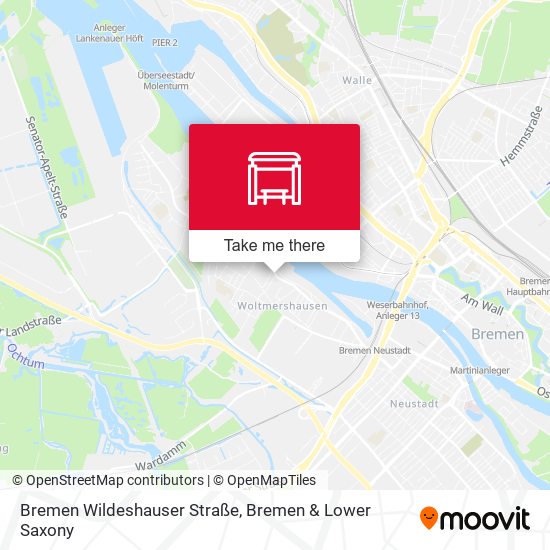 Bremen Wildeshauser Straße map