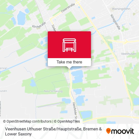Veenhusen Uthuser Straße / Hauptstraße map