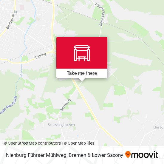Nienburg Führser Mühlweg map