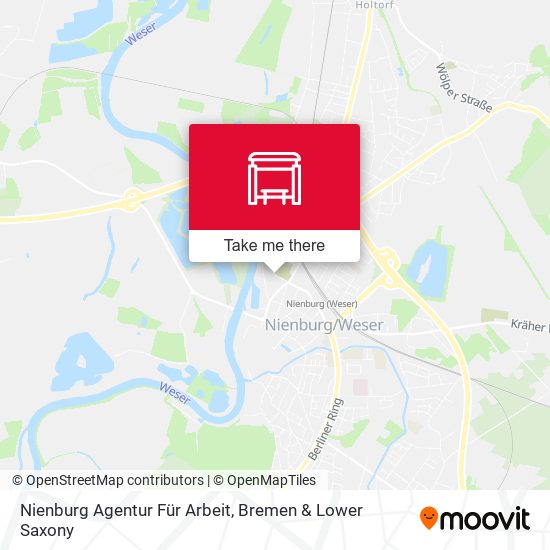 Nienburg Agentur Für Arbeit map