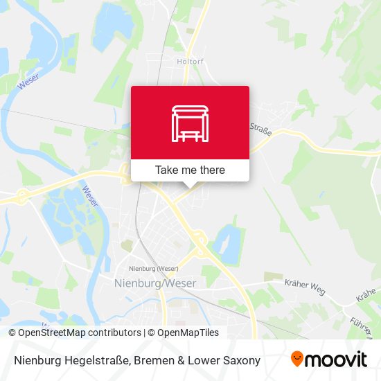Nienburg Hegelstraße map