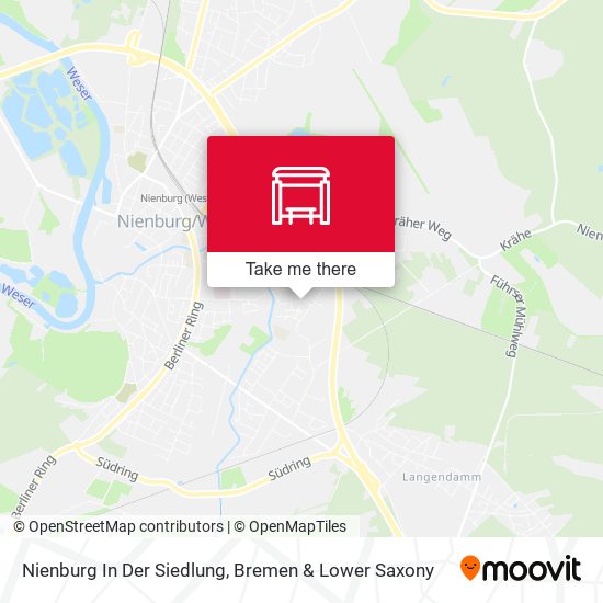 Nienburg In Der Siedlung map