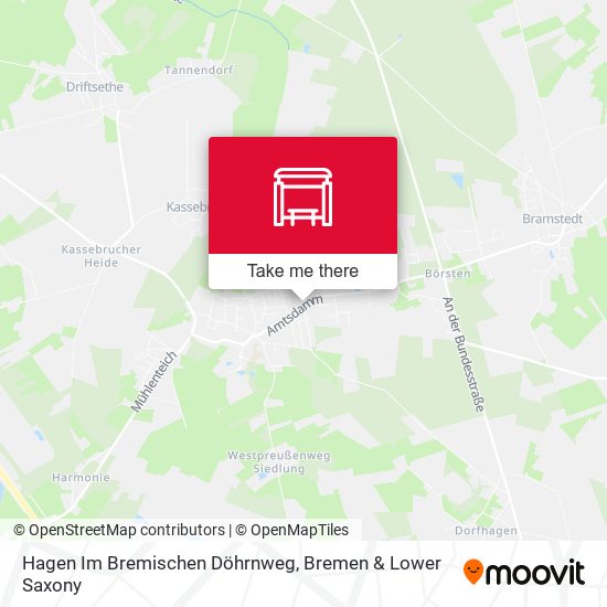 Hagen Im Bremischen Döhrnweg map
