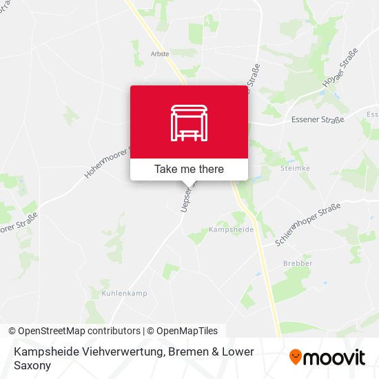 Kampsheide Viehverwertung map