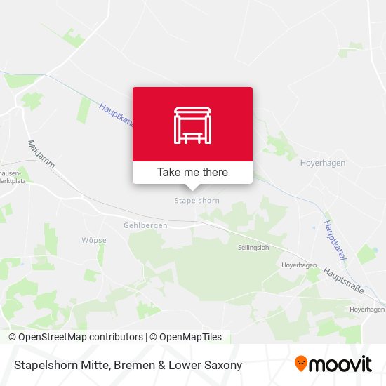 Stapelshorn Mitte map