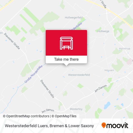 Westerstederfeld Luers map