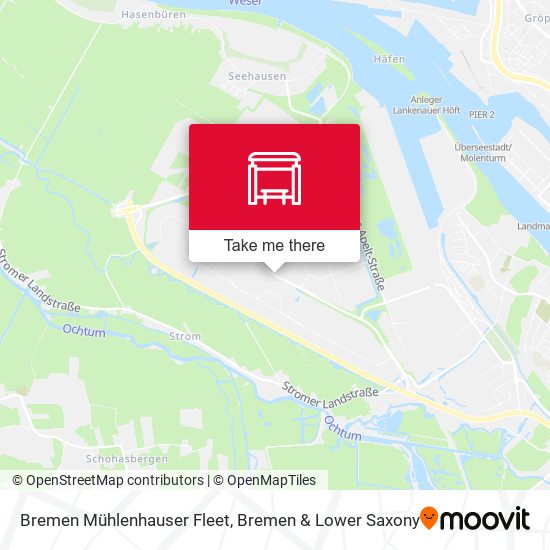 Bremen Mühlenhauser Fleet map