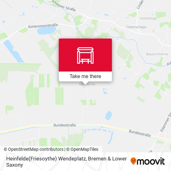 Heinfelde(Friesoythe) Wendeplatz map