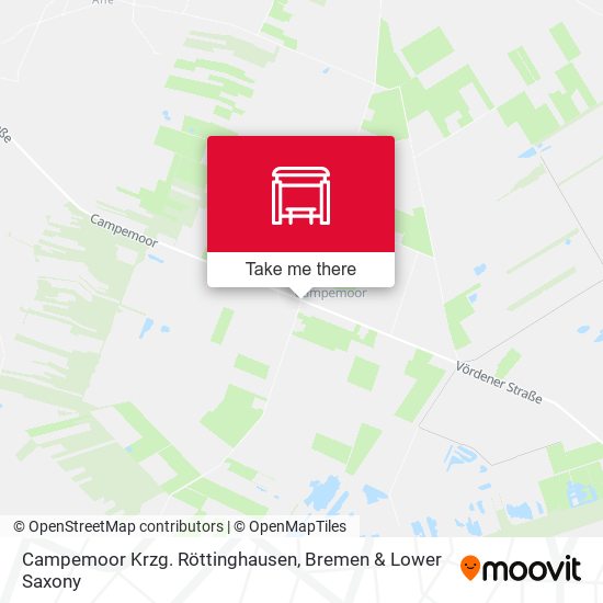 Campemoor Krzg. Röttinghausen map
