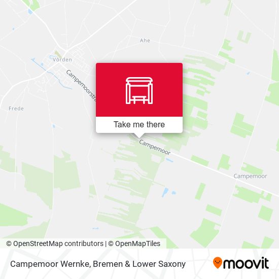 Campemoor Wernke map