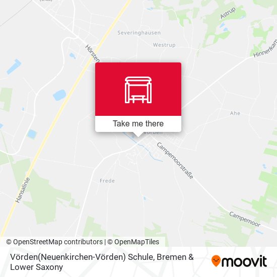 Vörden(Neuenkirchen-Vörden) Schule map