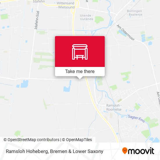 Ramsloh Hoheberg map