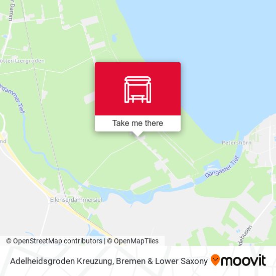 Adelheidsgroden Kreuzung map