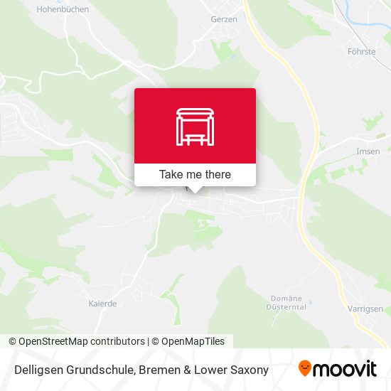 Delligsen Grundschule map
