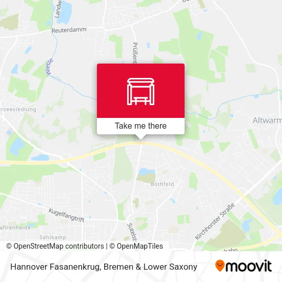 Карта Hannover Fasanenkrug