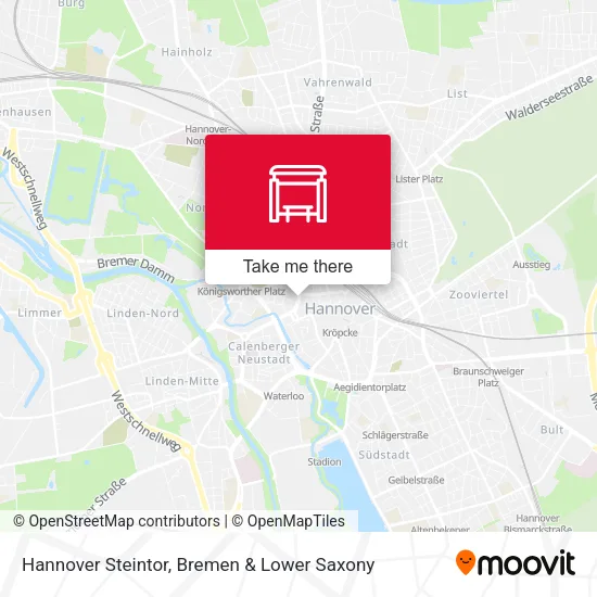 Карта Hannover Steintor
