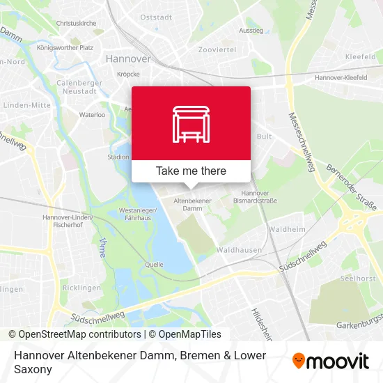 Карта Hannover Altenbekener Damm
