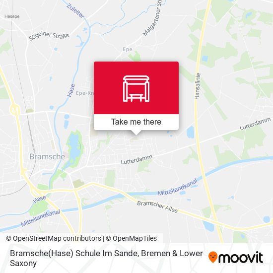 Bramsche(Hase) Schule Im Sande map