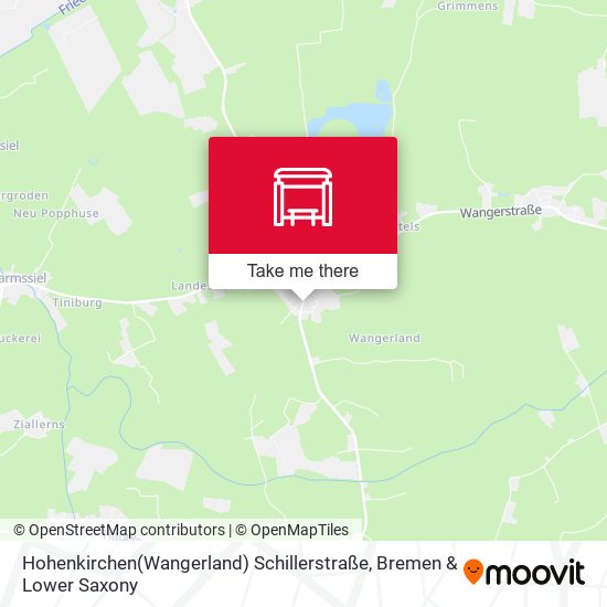 Hohenkirchen(Wangerland) Schillerstraße map