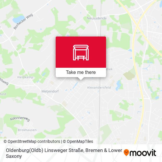Oldenburg(Oldb) Linsweger Straße map