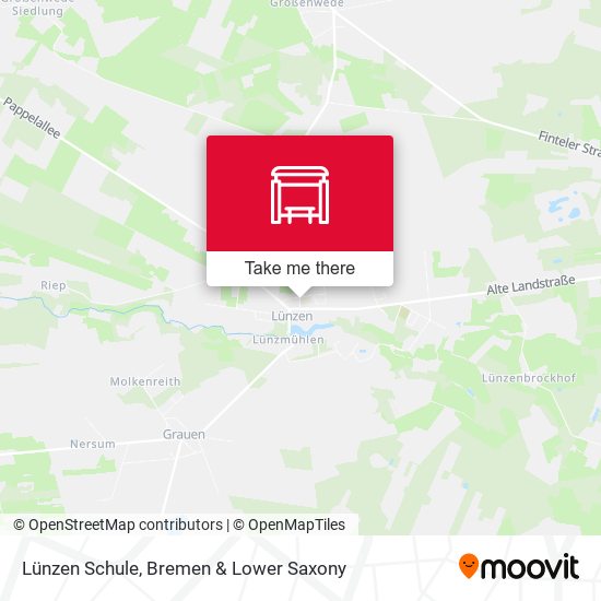 Lünzen Schule map