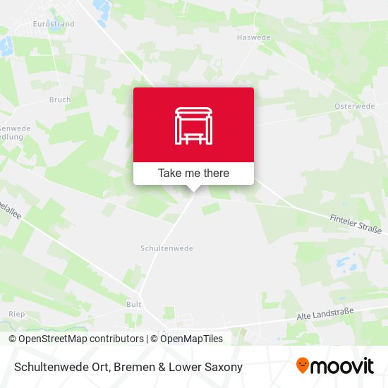 Schultenwede Ort map