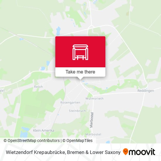 Wietzendorf Krepaubrücke map