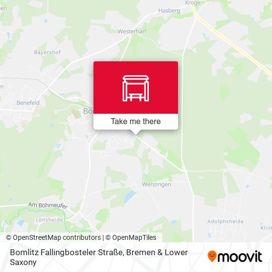 Bomlitz Fallingbosteler Straße map