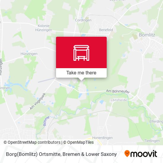 Borg(Bomlitz) Ortsmitte map